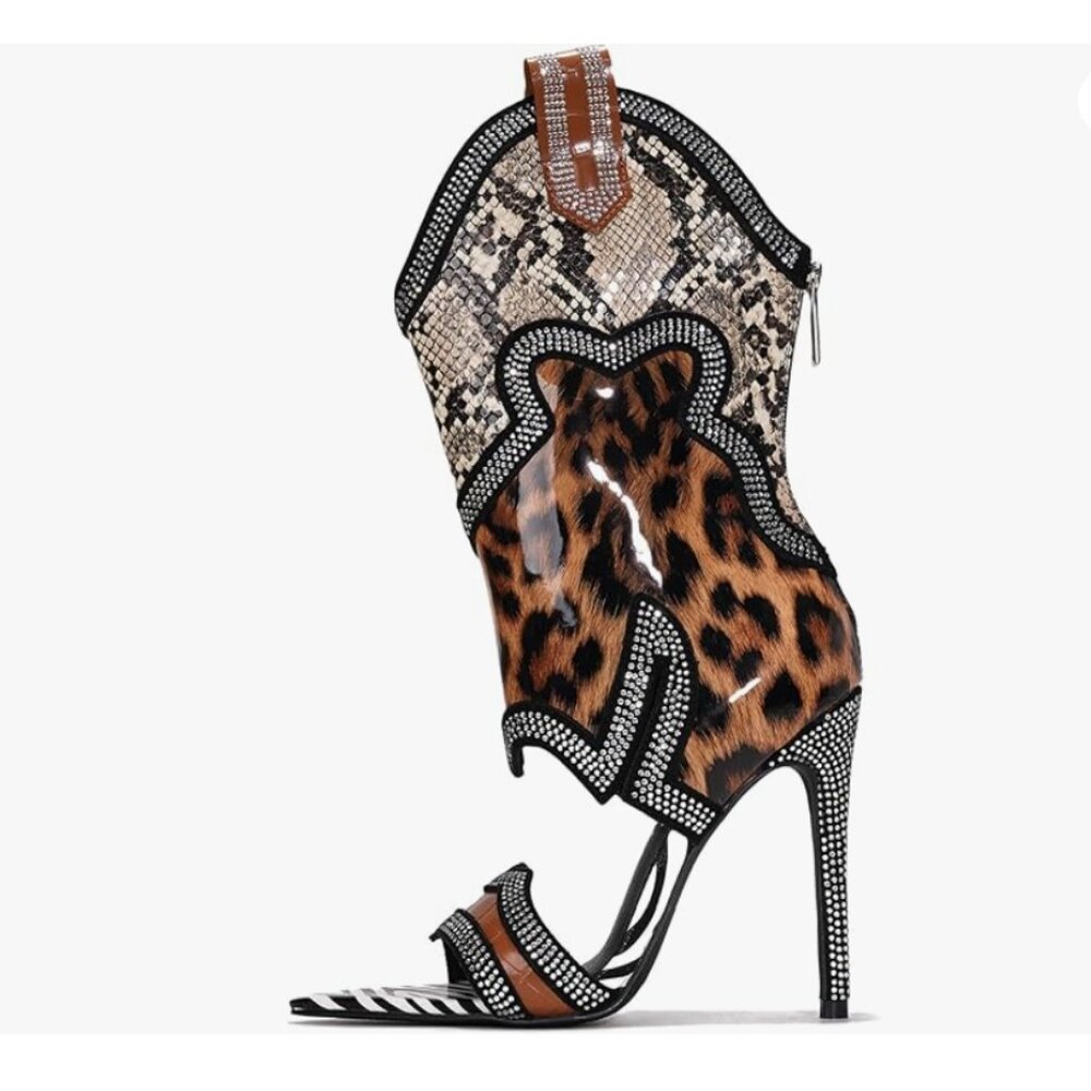 Cape Robbin Rhinestone Cowboy Boots - Picture 6 of 8